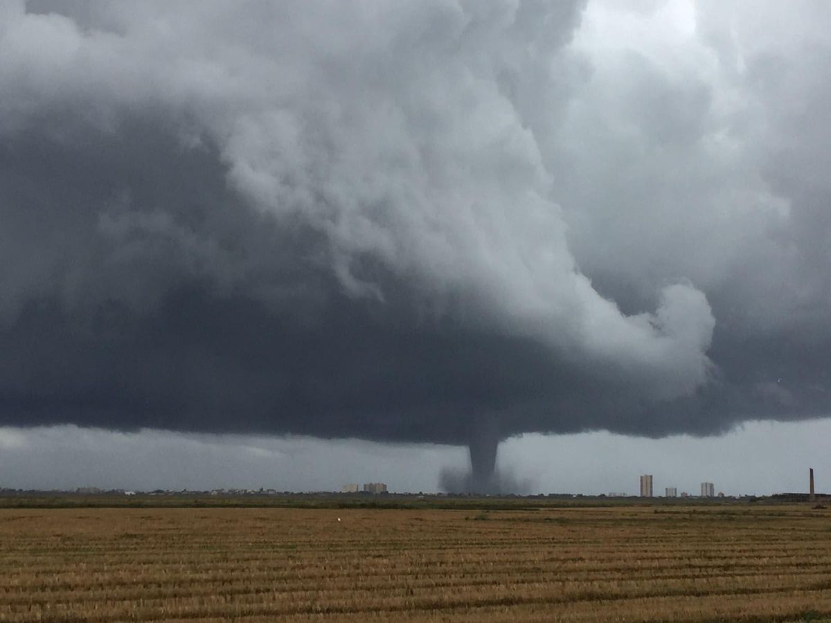 Tempestes fortes i calamarsa afecten el Pirineu
