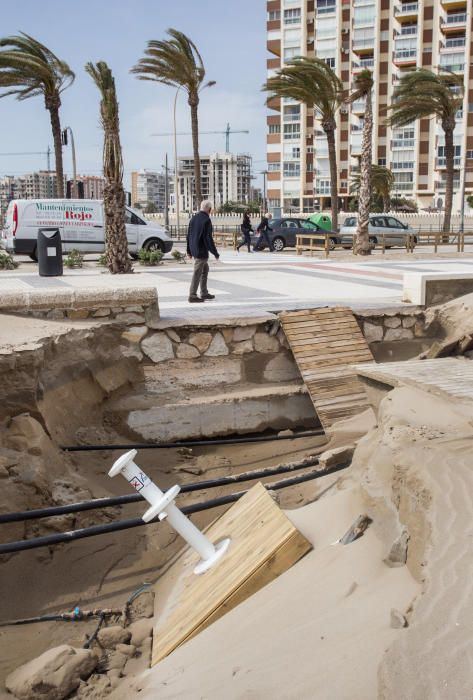 Así están las playas tras la gota fría