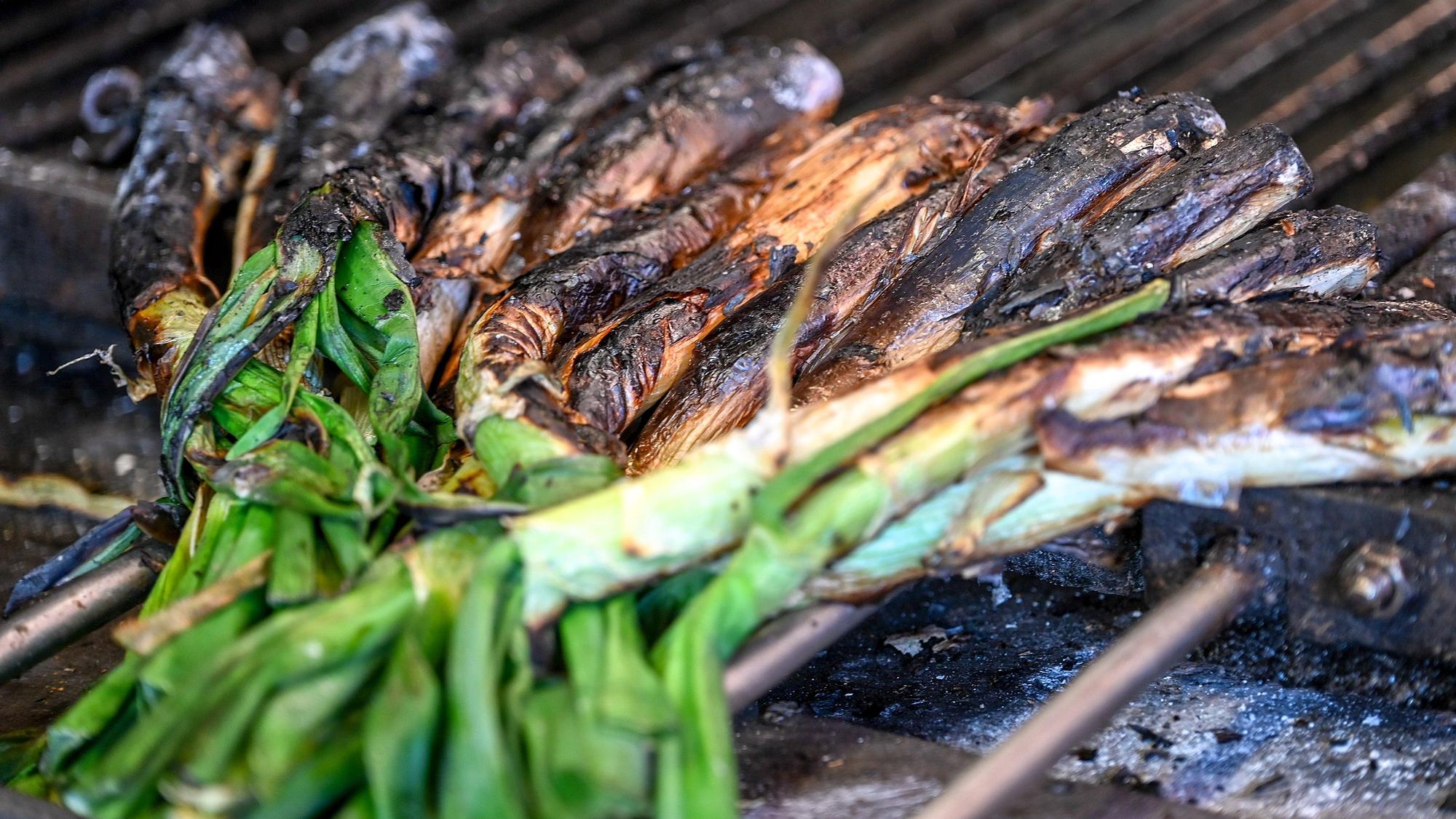 Calçots a la brasa