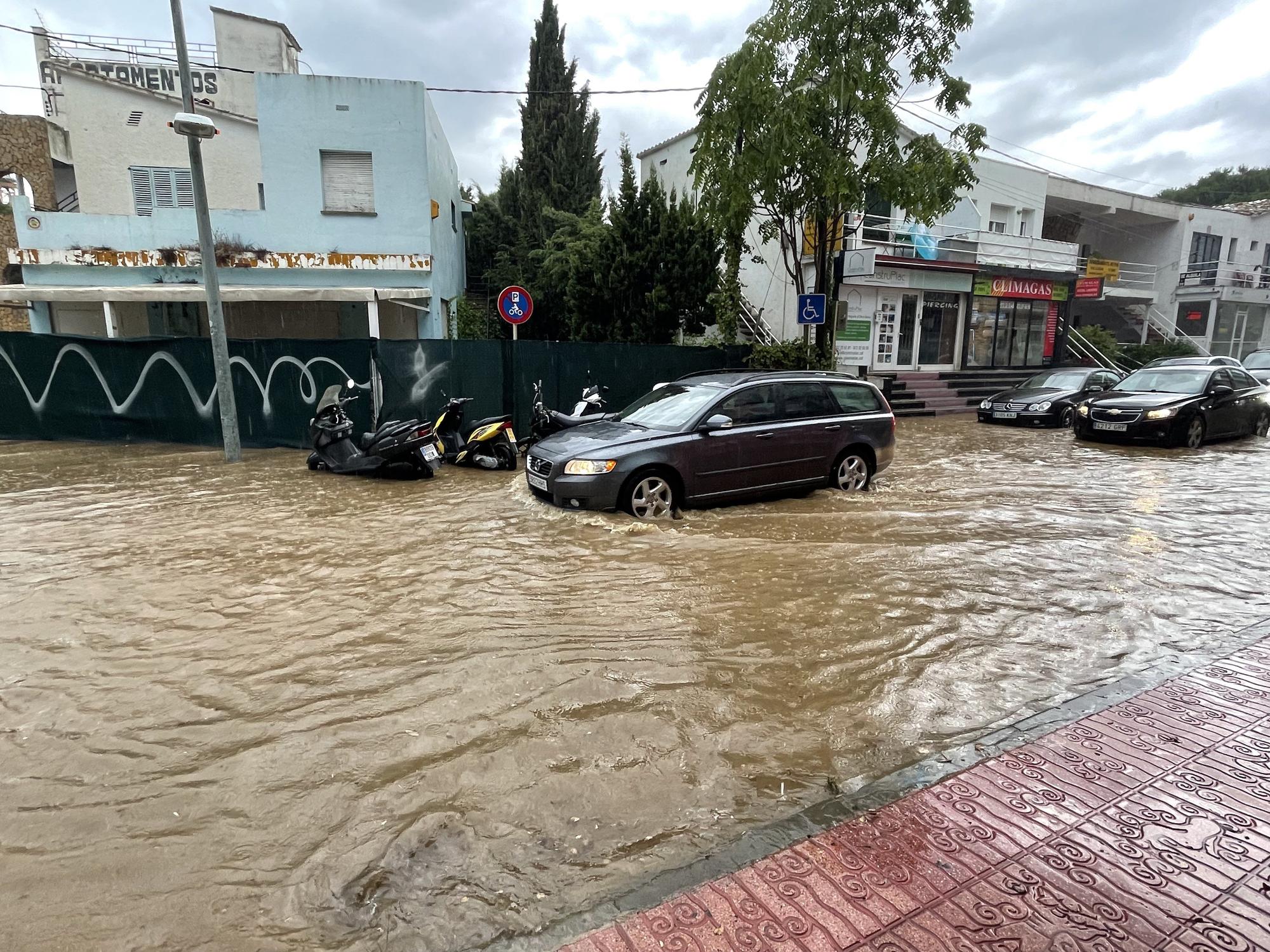 Tarda de tempestes a les comarques gironines