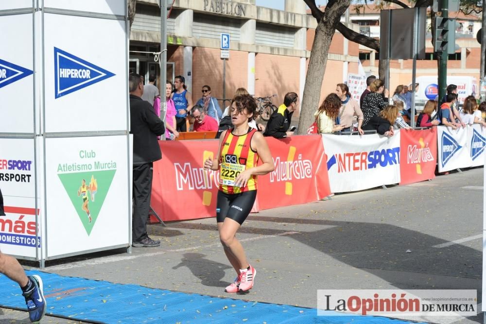 Media Maratón de Murcia: llegada (1ª parte)