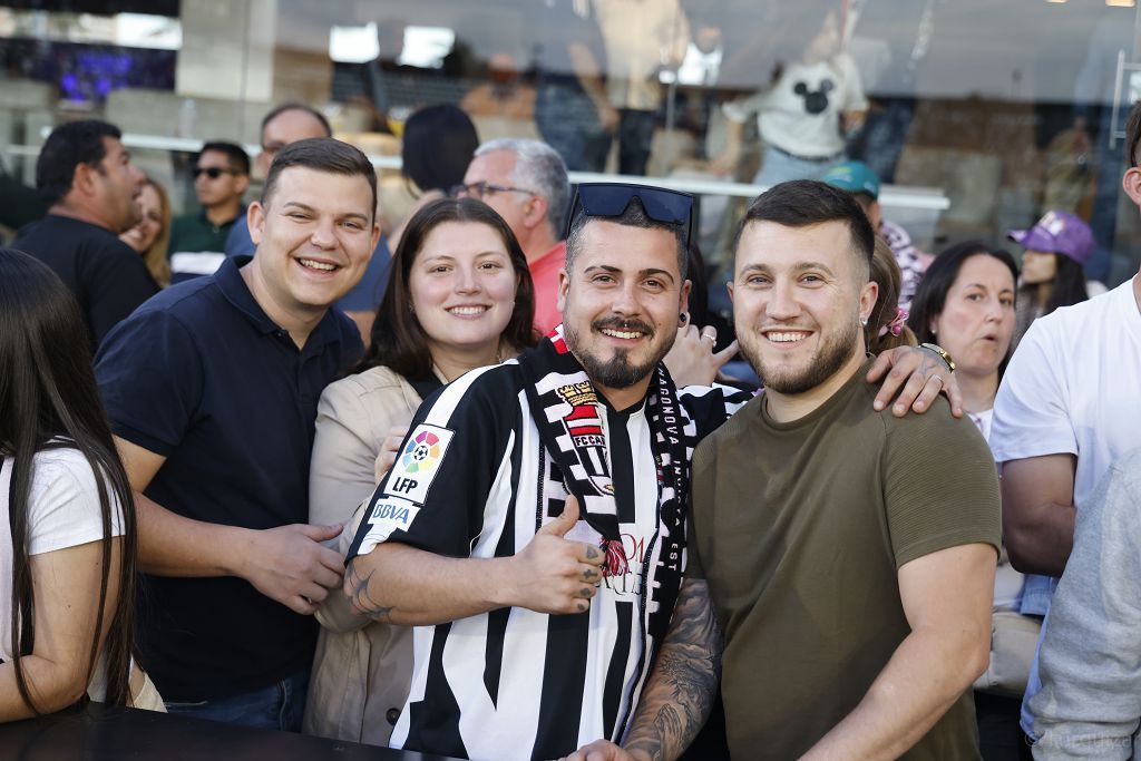 Las imágenes de la victoria del FC Cartagena que asegura su permanencia