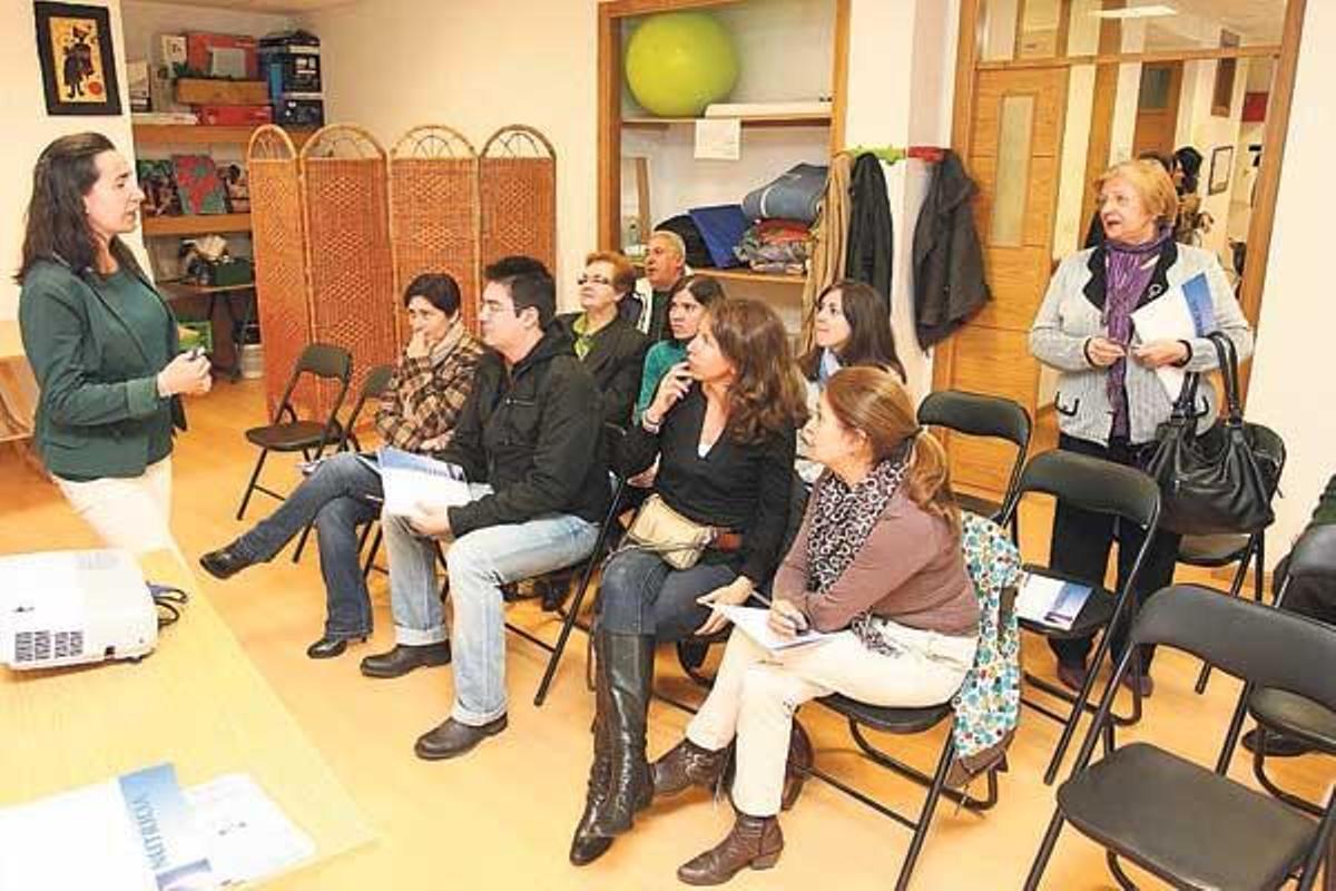 La Asociación de Bulimia y Anorexia (ABAP) celebró ayer una jornada de puertas abiertas. //Jesús de Arcos