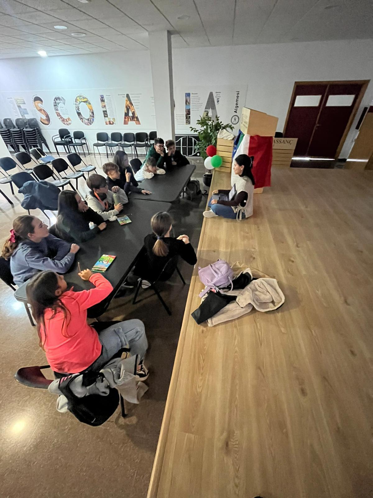Una de las actividades desarrolladas en el propio colegio.