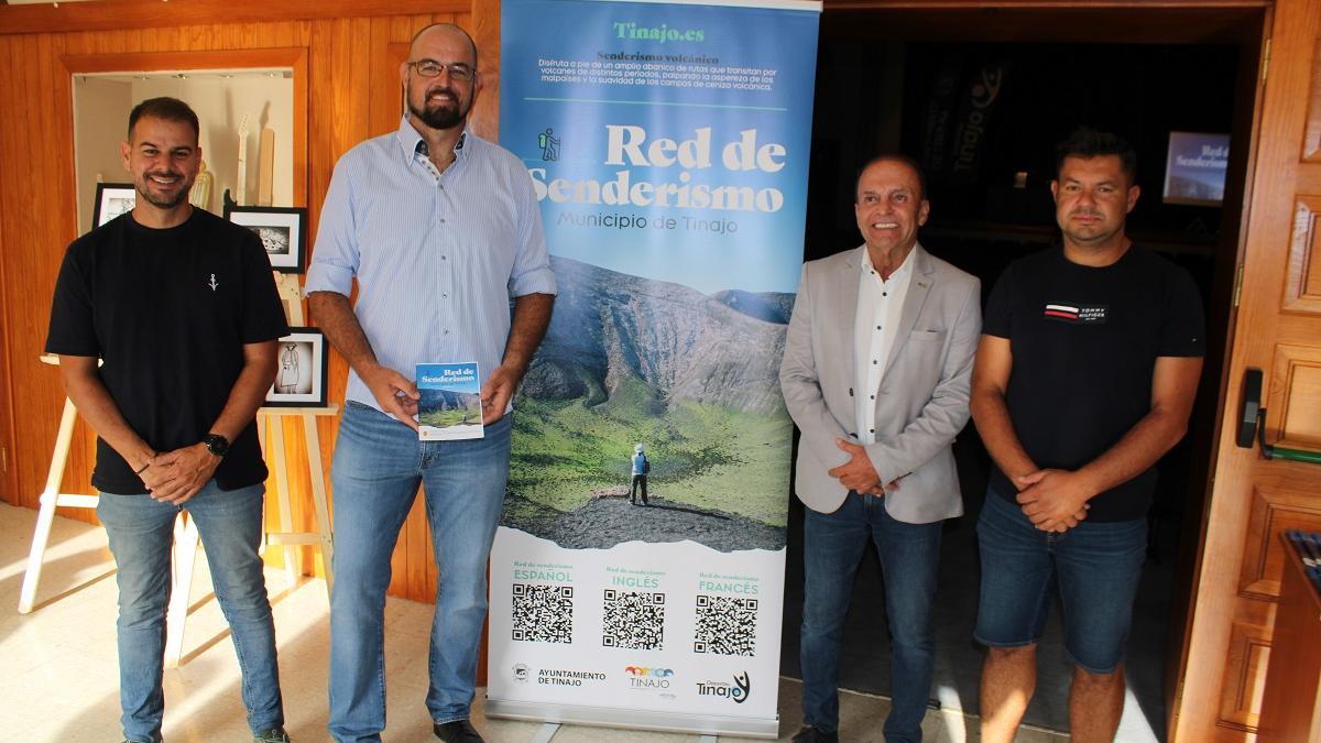 Presentación de la guía de la red de senderismo de Tinajo.