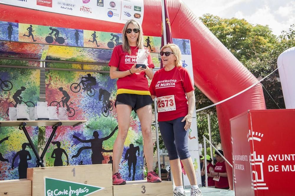 II Carrera de la Mujer: Entrega de premios