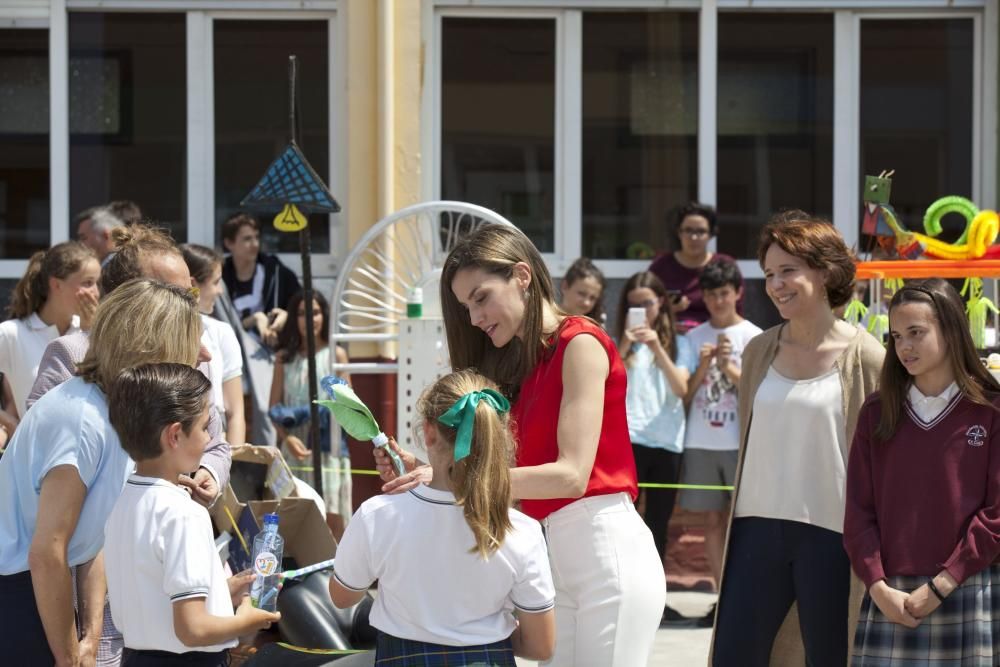 Visita de la Reina Letizia al IES Jerónimo Gonzále