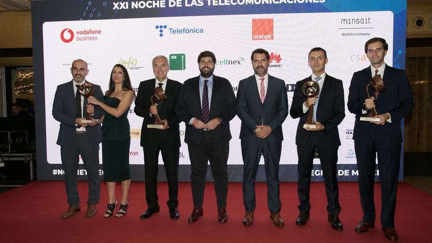 Noche de las Telecomunicaciones: Un velada de éxito para los &#039;telecos&#039; de la Región de Murcia