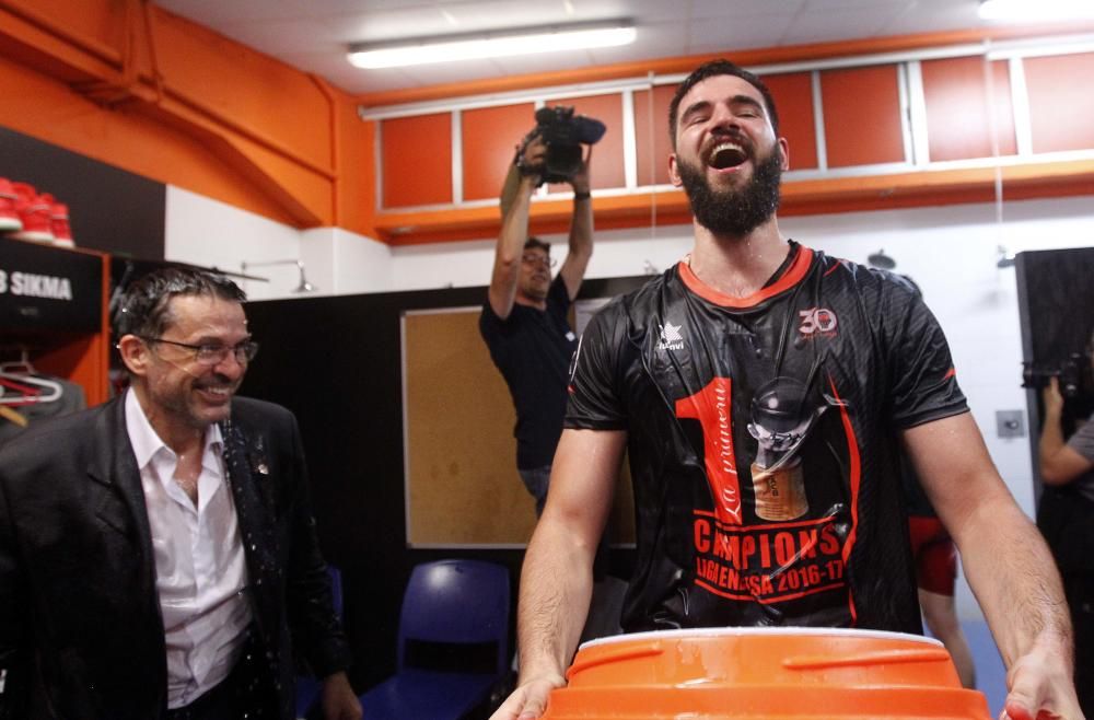 Así ha sido la celebración del Valencia Basket