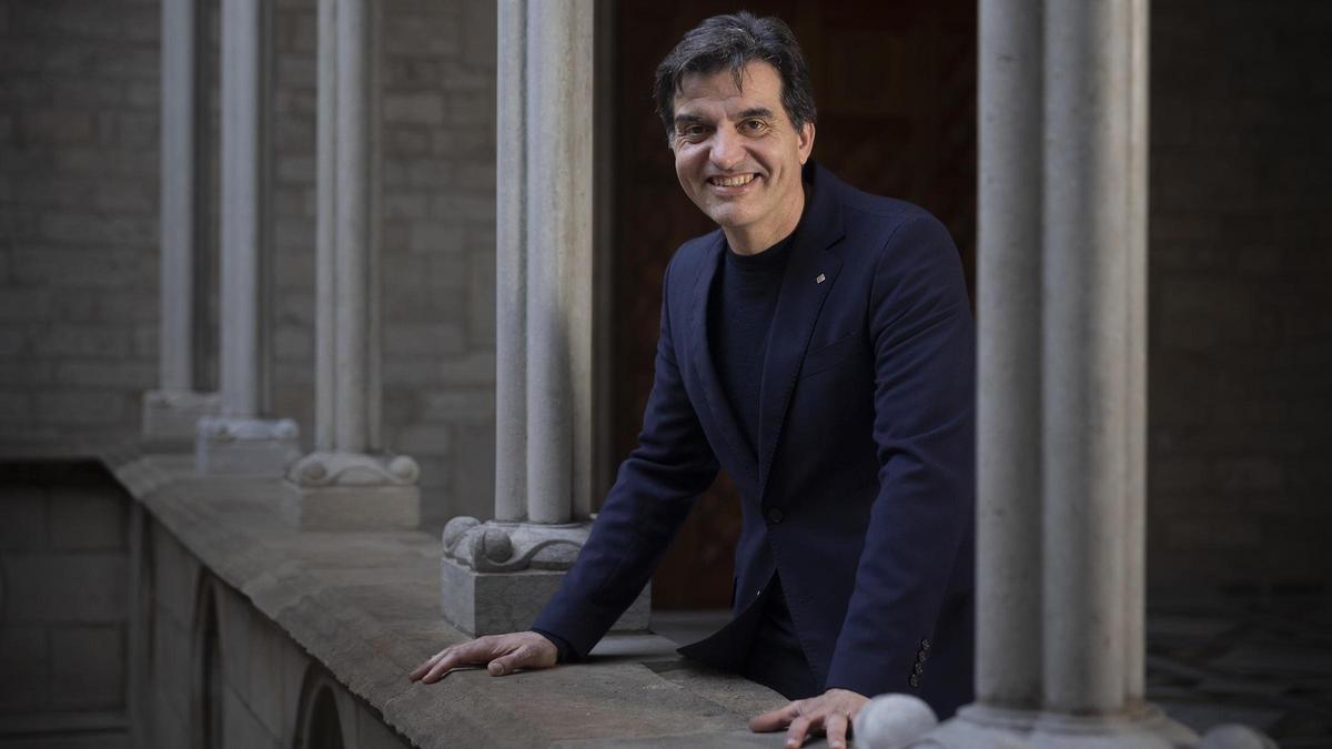 Entrevista con Sergi Sabrià, viceconseller d'Estratègia y Comunicació, en el Palau de la Generalitat
