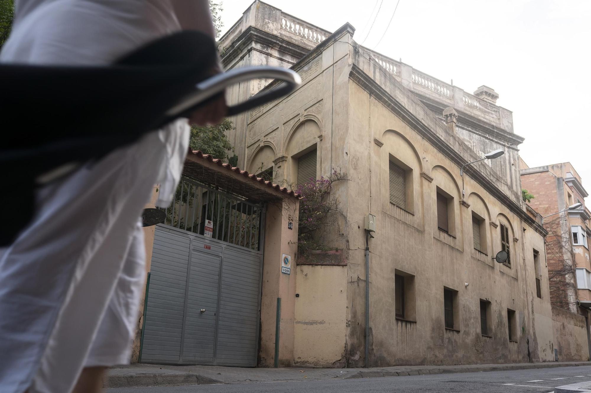 La masía de Can Raventós, en el barrio de Sarrià, en Barcelona.