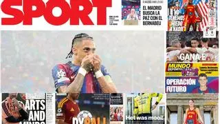 Estas son las portadas de la prensa deportiva de hoy