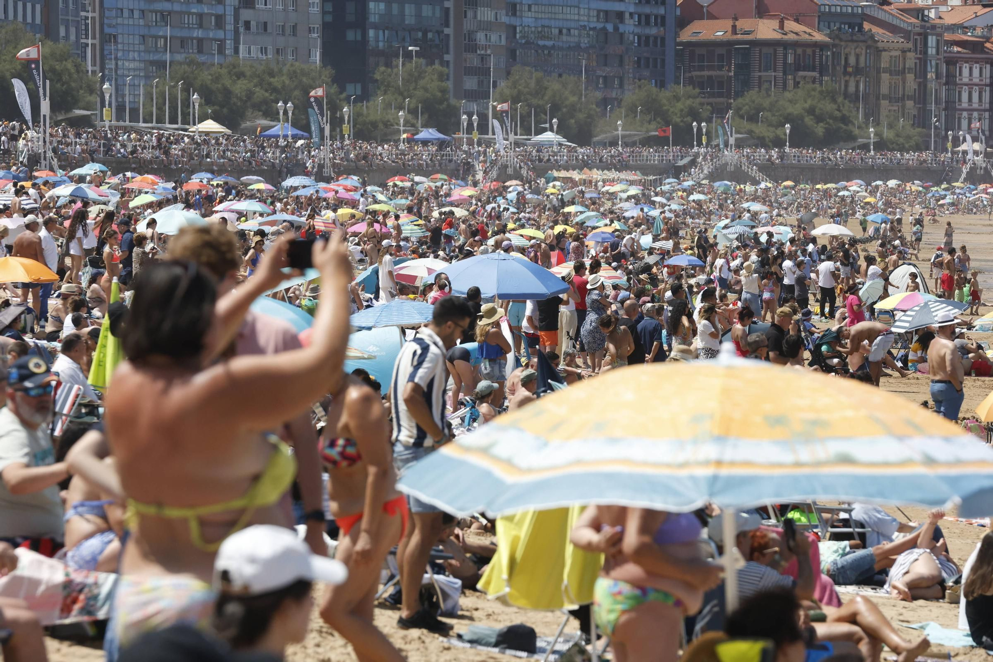 El espectacular y multitudinario Festival Aéreo de Gijón, en imágenes
