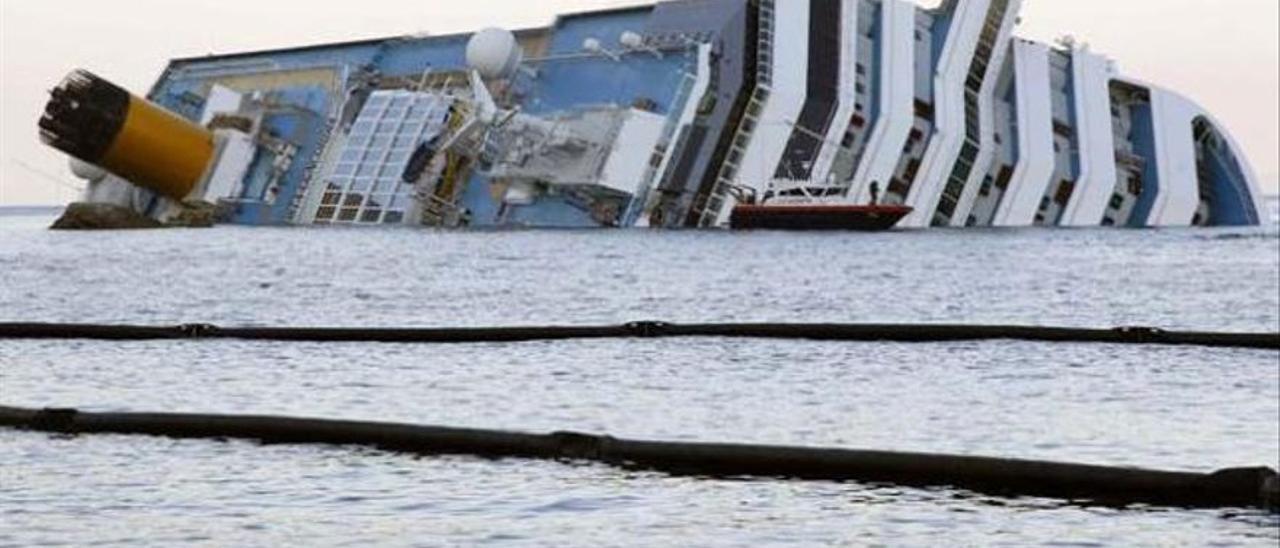 Imagen del Costa Concordia