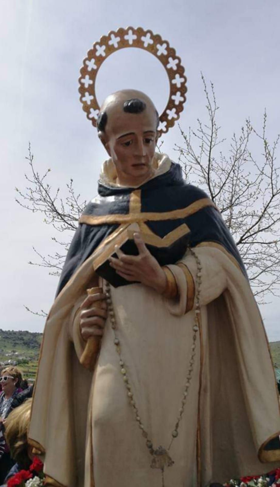 Santo Domingo de Guzmán, patrono de Navas del Madroño.