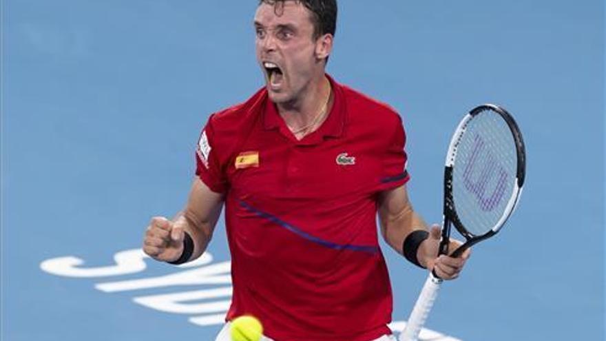 España no remata la perfecta ATP Cup de Bautista y cae ante Serbia