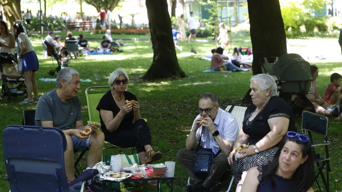Familias en el Campo.
