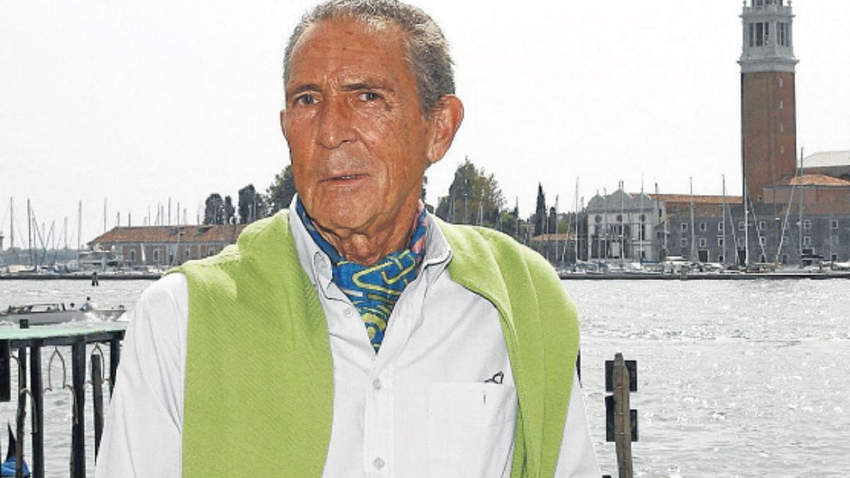 Antonio Gala en Venecia en septiembre del 2008.