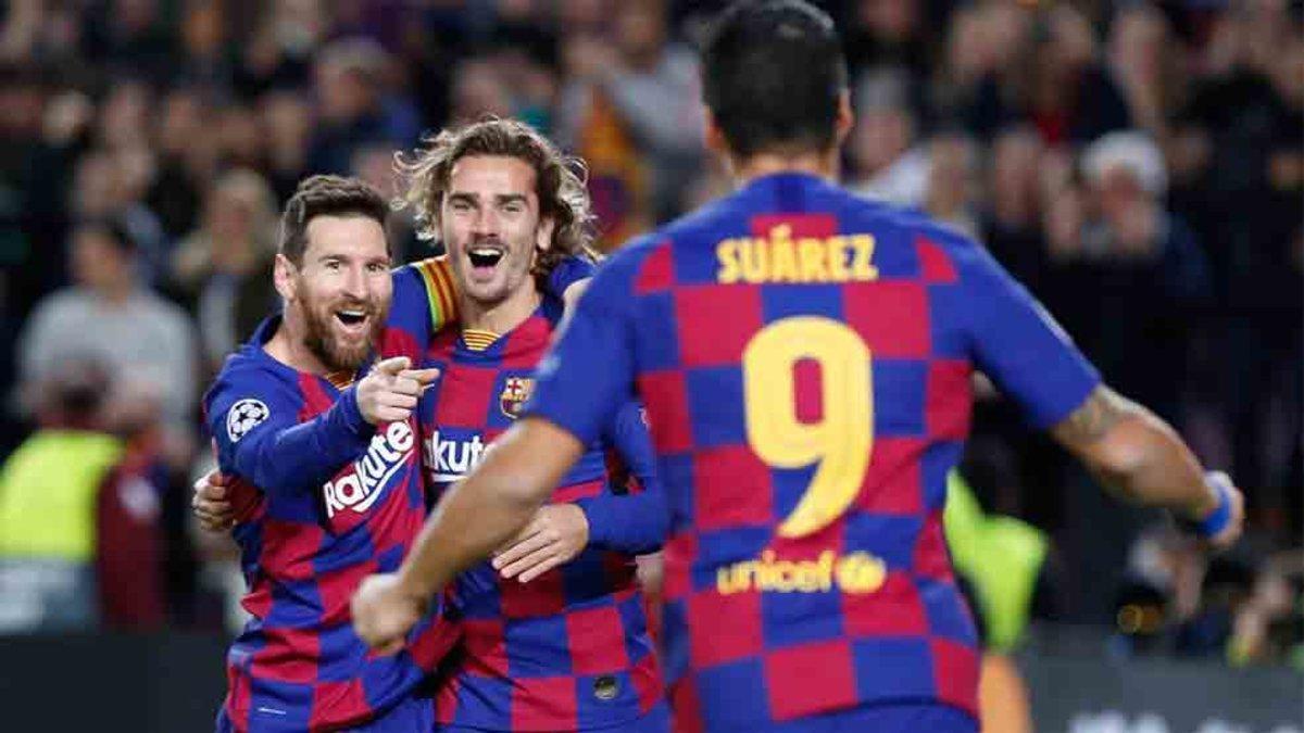 El tridente del Barcelona vuelve a marcar