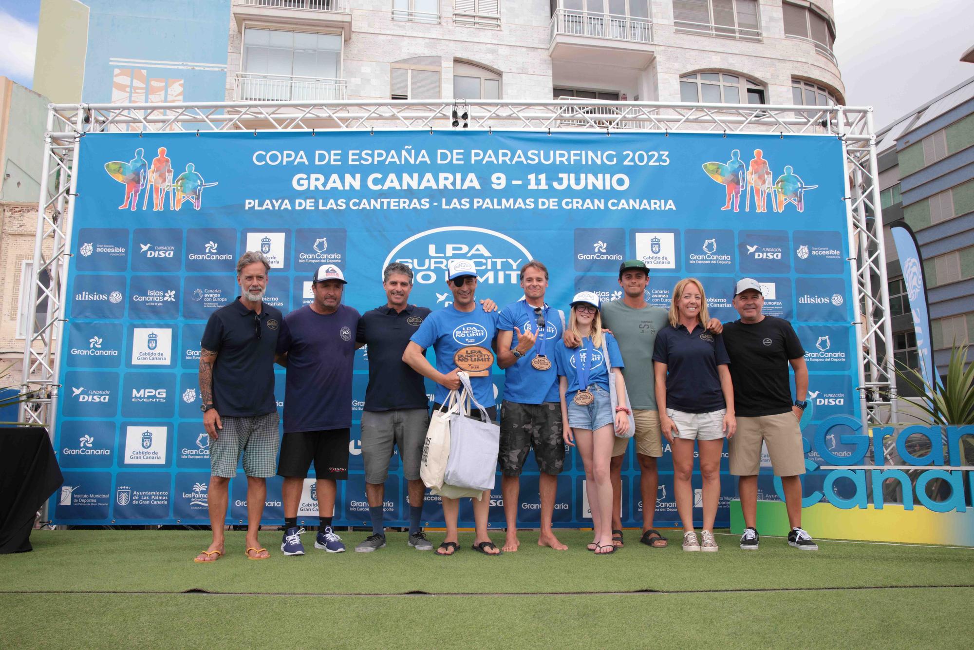 Gurrutxaga, Muller, Almagro, Francesena y Souto, los vencedores de la II LPA Surf City No Limit Fundación Disa