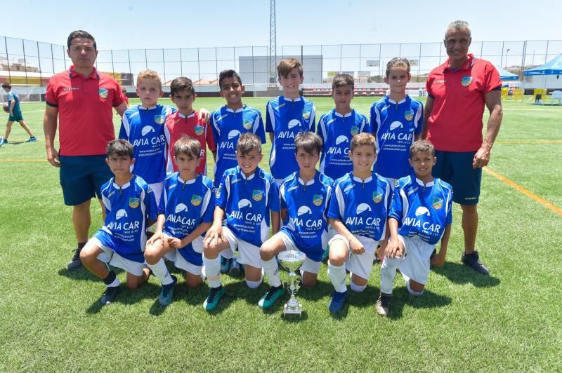 17-06-2018 SAN BARTOLOMÉ DE TIRAJANA. Finales de las Copas de Campeones prebenjamines y benjamines. Fotógrafo: ANDRES CRUZ  | 17/06/2018 | Fotógrafo: Andrés Cruz