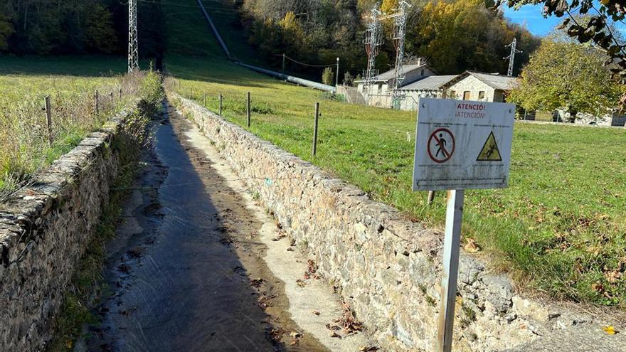 La sequera obliga a tancar la central hidroelèctrica de Llanars per falta d&#039;aigua al Ter