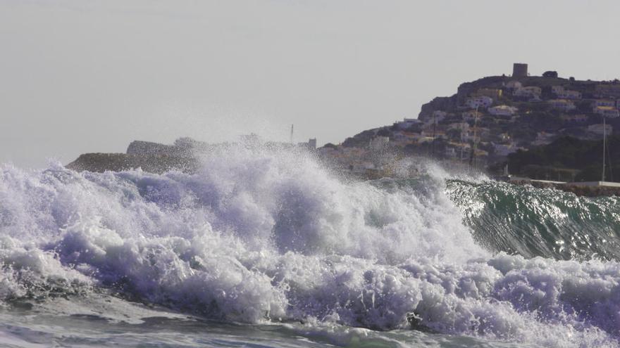 Temporal de mar a l&#039;Escala