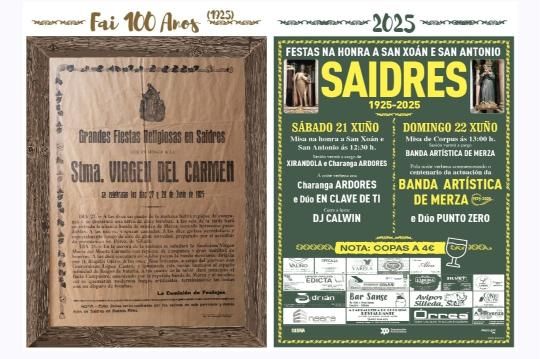 Cen anos de festa en Saídres
