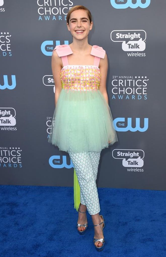 Critics' Choice Awards: Kiernan Shipka de Delpozo