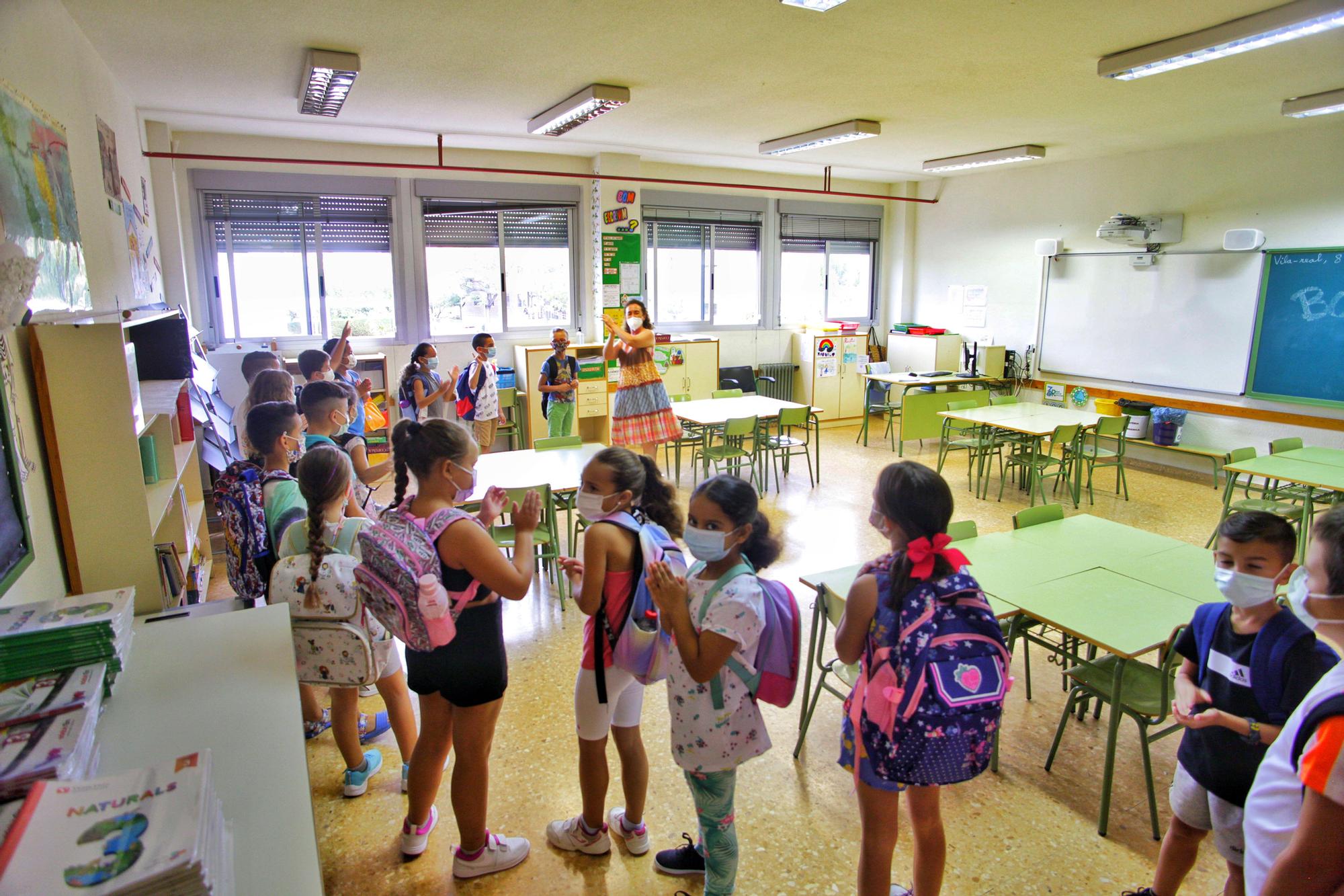 Las mejores imágenes de la vuelta al cole en Castellón