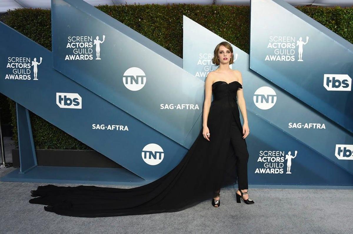 Maya Hawk, genio y figura en los Premios Screen Actors Guild