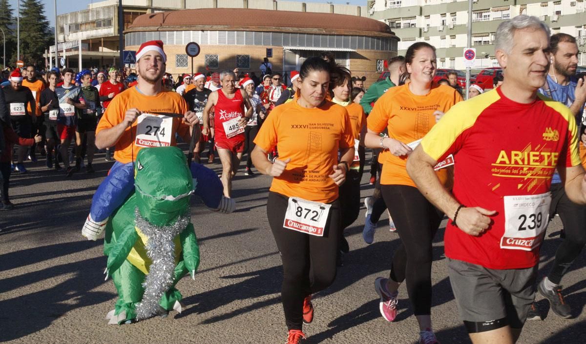 Ambiente extraordinario en la carrera de la San Silvestre cordobesa