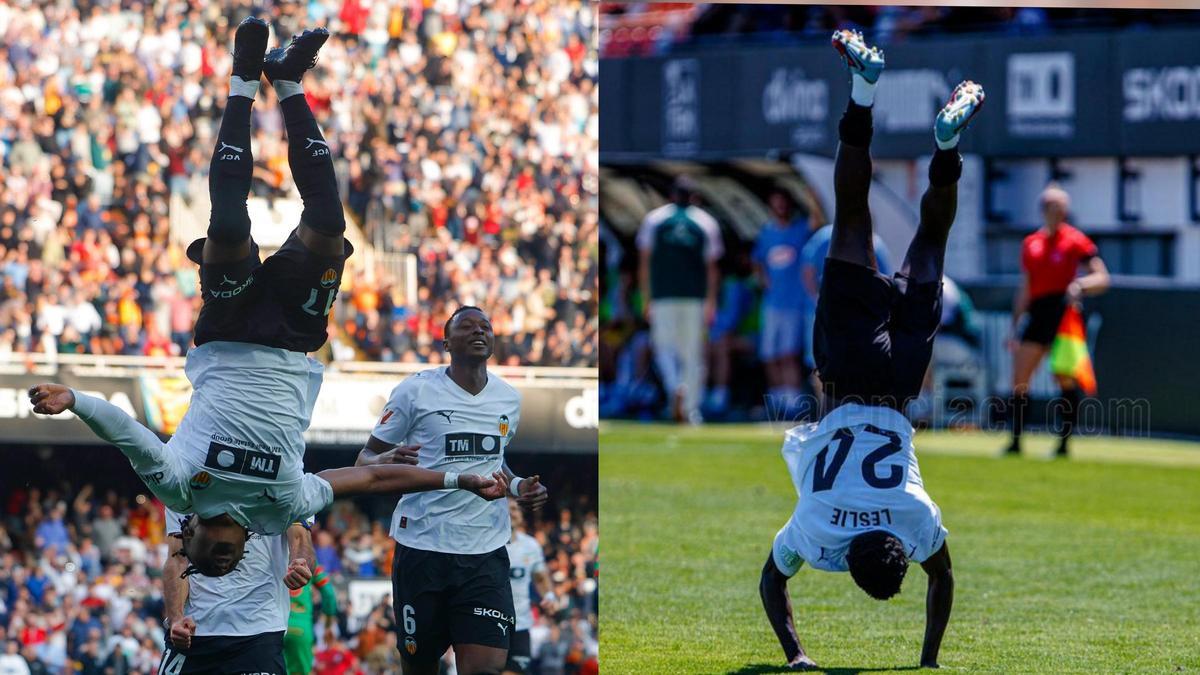 LARGIE RAMAZANI Y LESLIE OKAY DEL MESTALLA