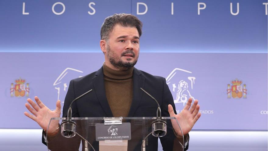 Rufián descarta dejar el Congreso aunque fuese &#039;alcaldable&#039; en Santa Coloma