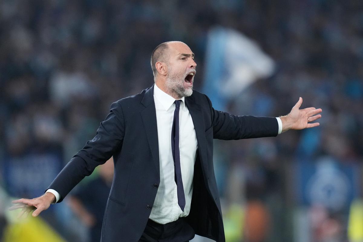 Juventus’ head coach Igor Tudor during the Serie A EniLive soccer match between Lazio and Juventus at the Rome's Olympic stadium, Italy - Sunday October 26, 2025 - Sport Soccer ( Photo by Alfredo Falcone/LaPresse )