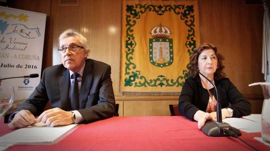 El presidente del Tribunal Superior de Xustiza, Miguel Ángel Cadenas, censura cargas de trabajo inasumibles.