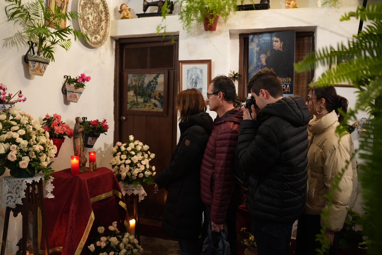 Diez patios de Córdoba abren sus puertas en este Jueves Santo