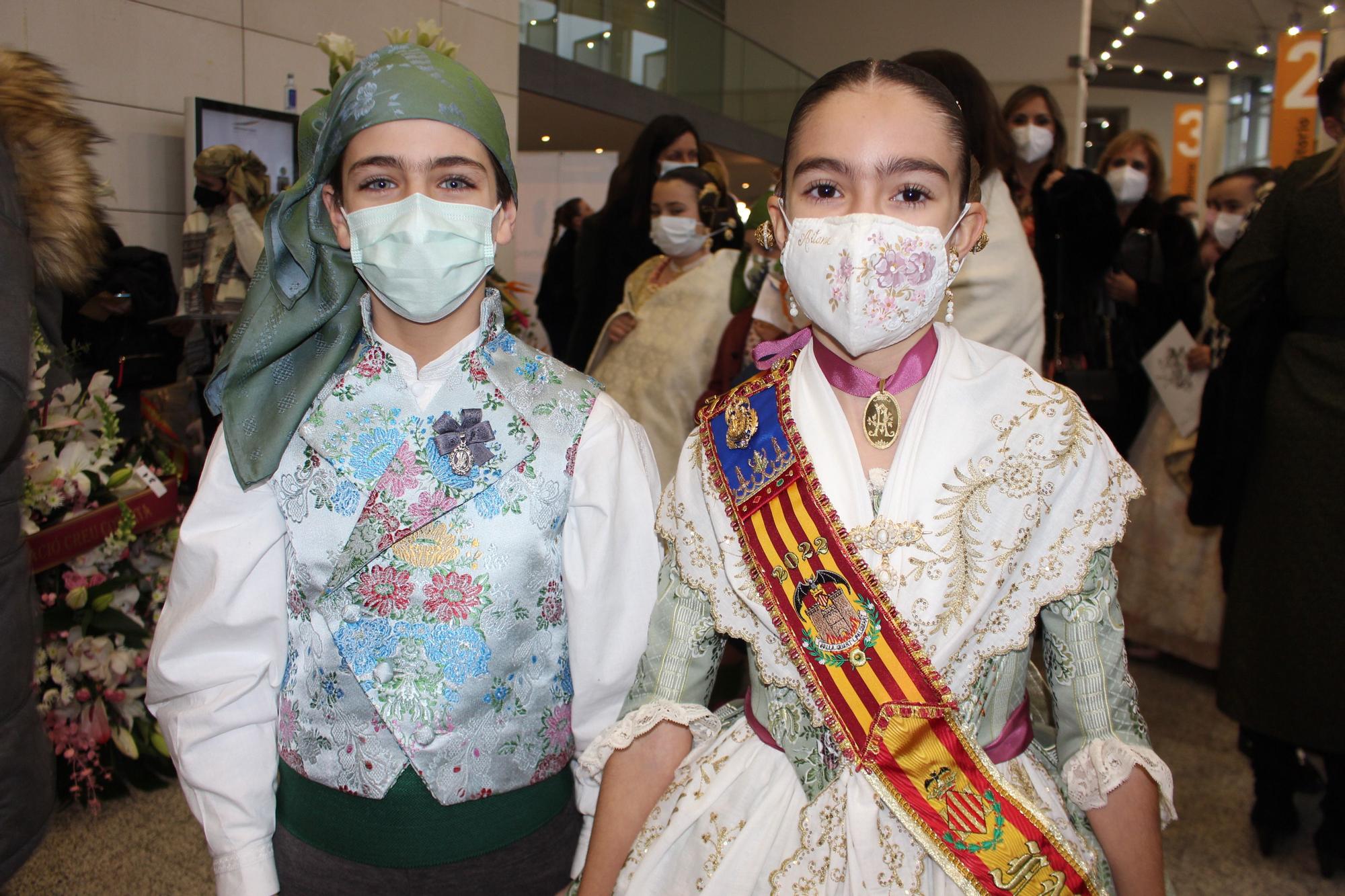 Fallas 2022. La "mini alfombra roja" de la exaltación de la fallera mayor infantil de Valencia