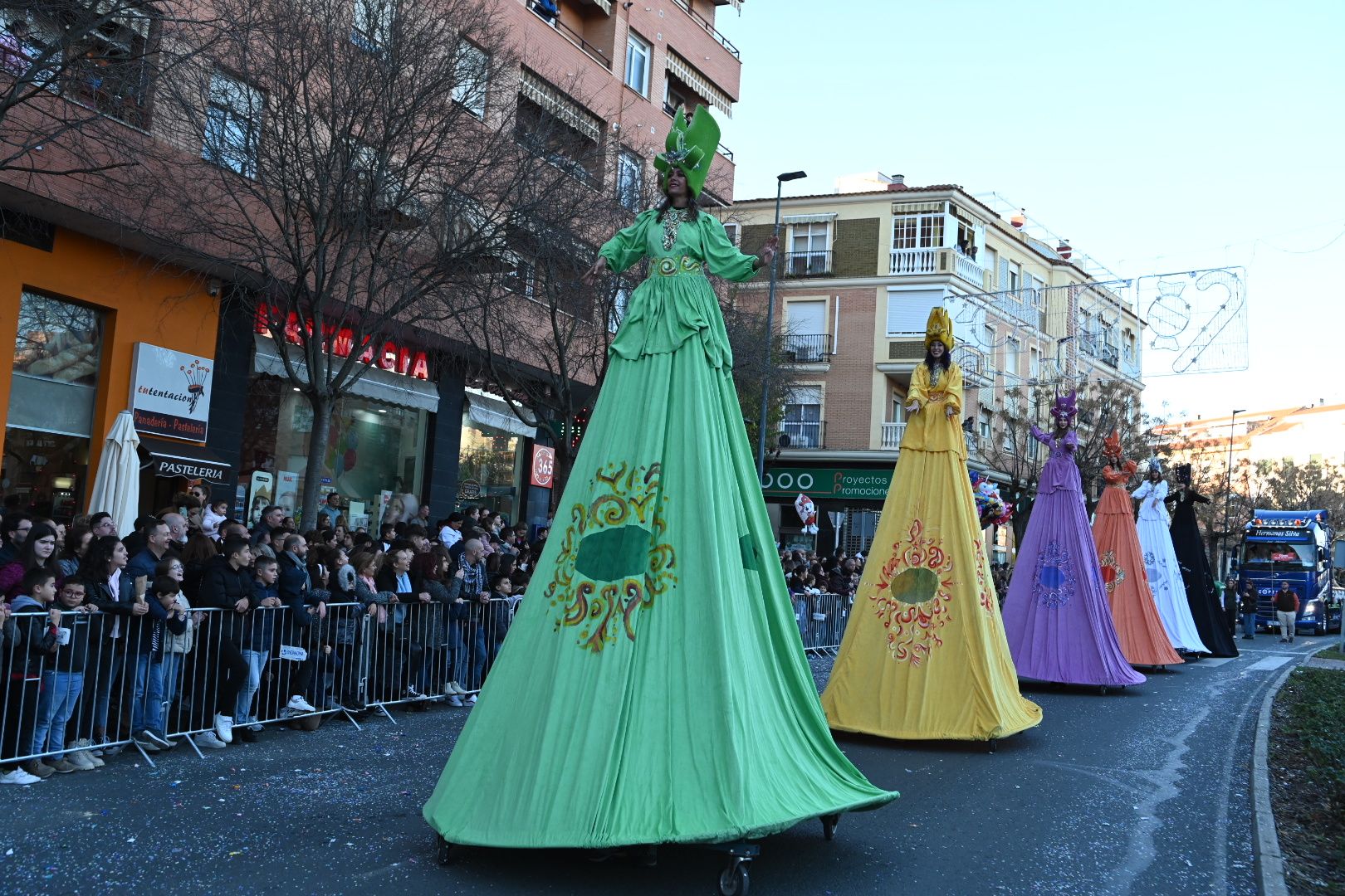 GALERÍA | Las imágenes de la cabalgata de Reyes Magos en Badajoz