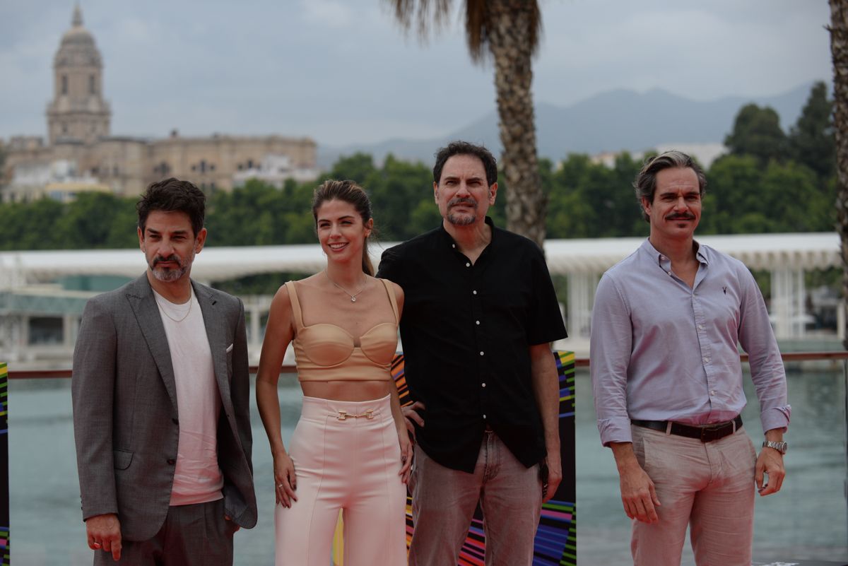 Photocall de 'Amalgama' en el 24 Festival de Cine de Málaga