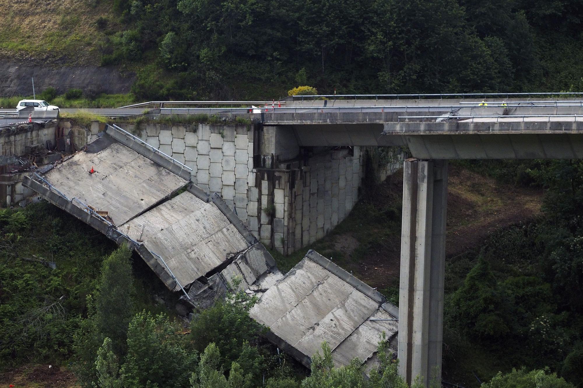 Estado del viaducto de O Castro