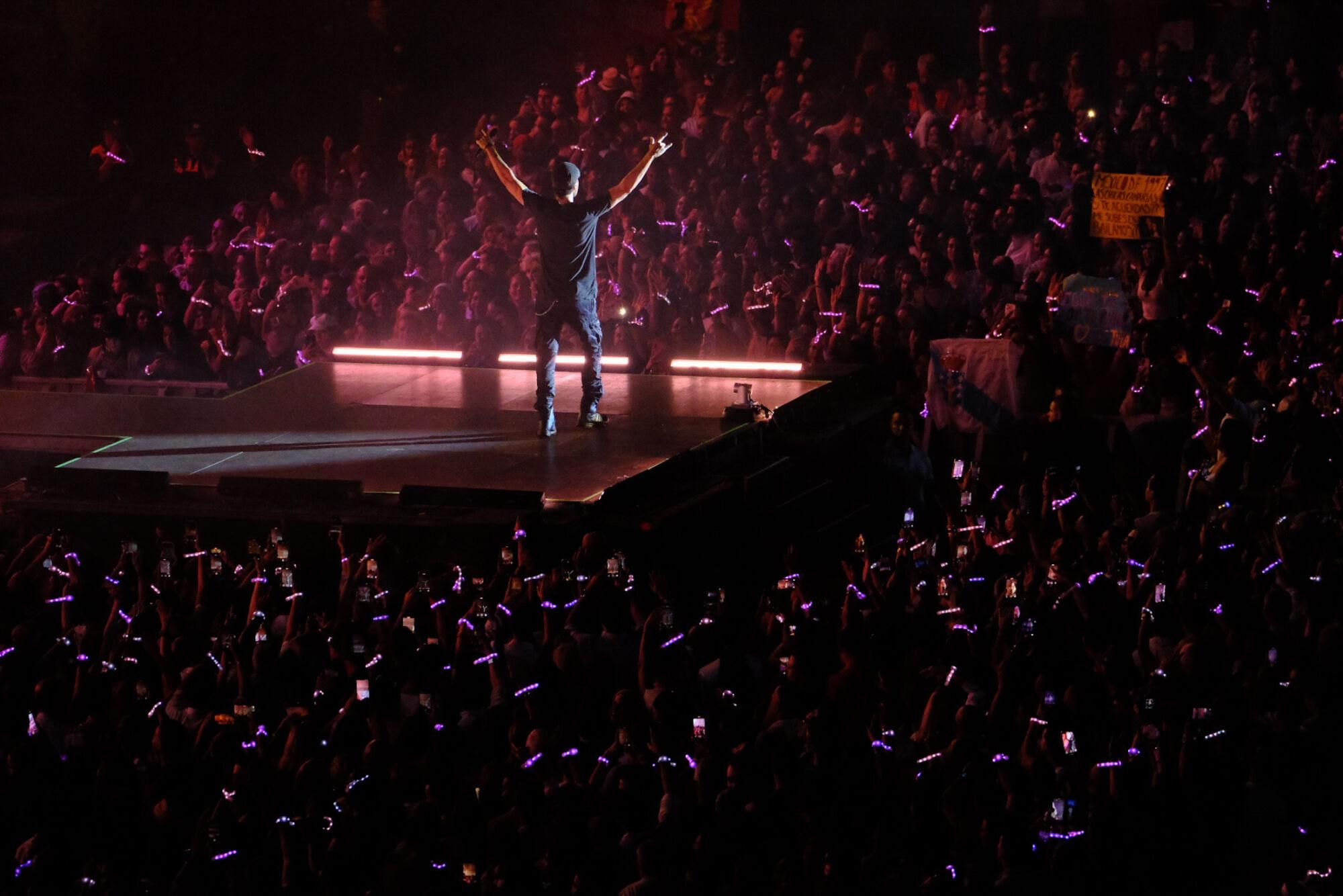 Actuación de Enrique Iglesias en el Granca Live Fest