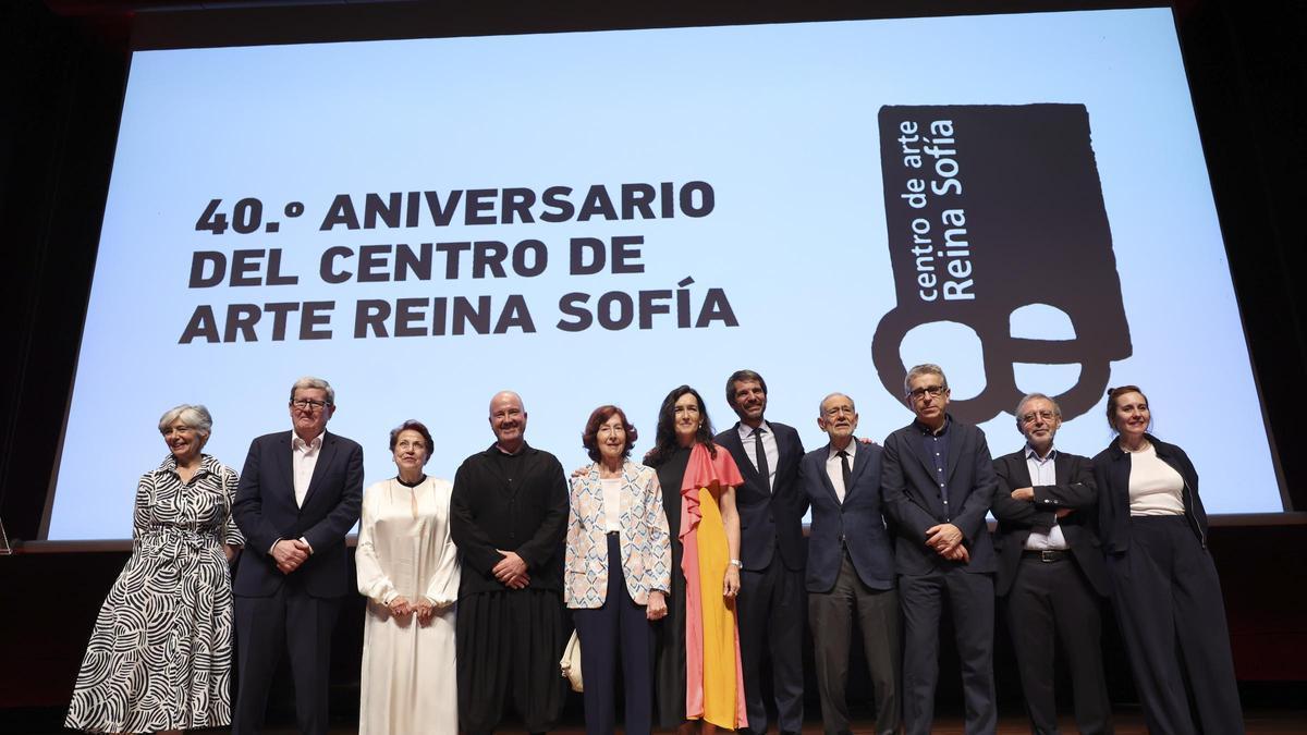 El Reina Sofía reúne a sus impulsores y directores para celebrar sus 40 años de vida