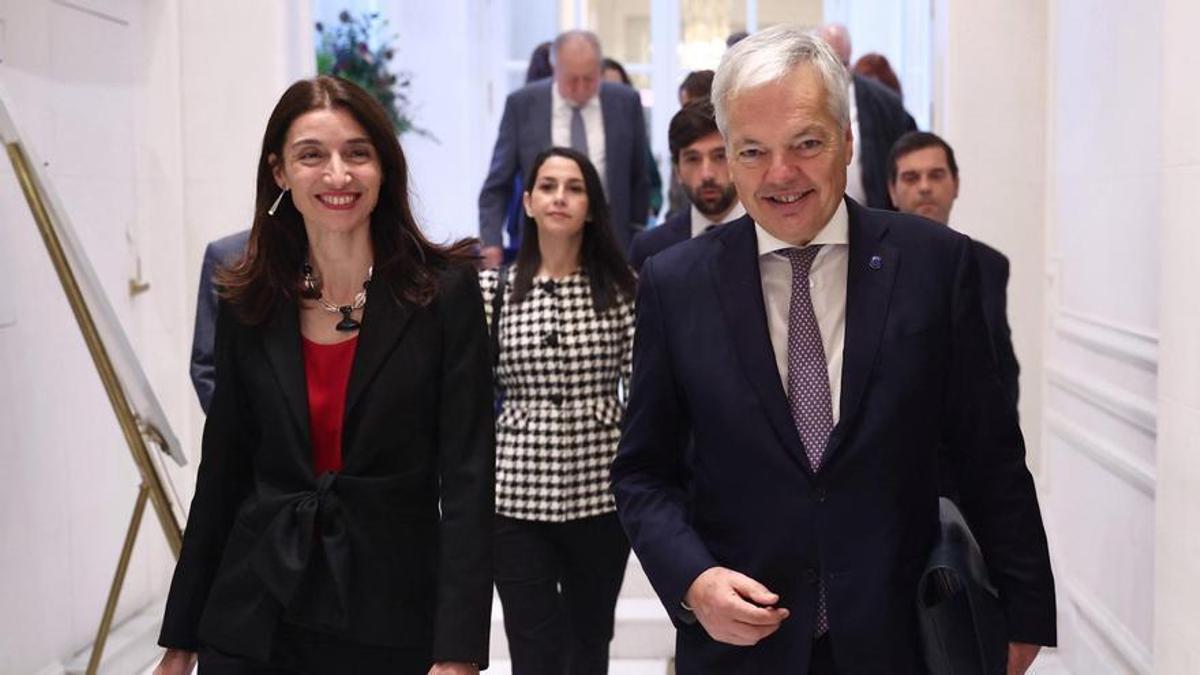 El comisario europeo responsable de Justicia, Didier Reynders.