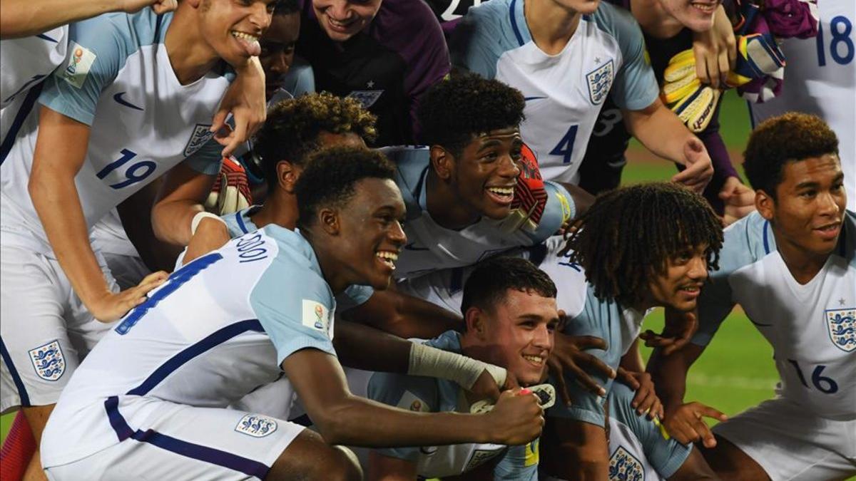 Inglaterra fue el último campeón del Mundial Sub 17