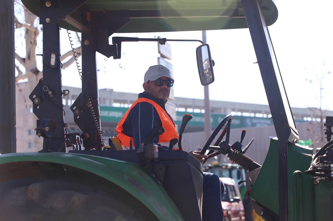 Las protestas del campo llegan a la capital cordobesa en varias tractoradas