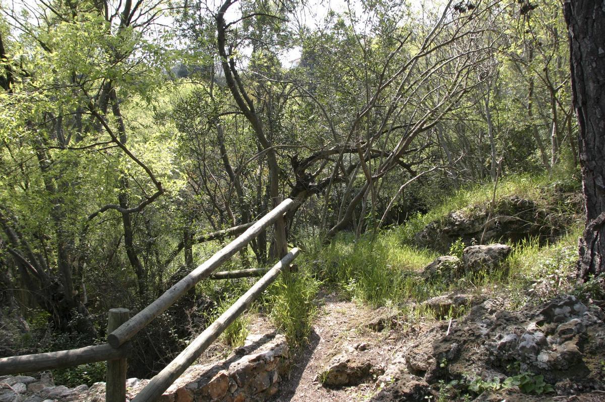 El paraje de La Cabrentà en Estubeny.