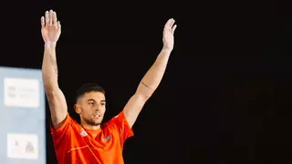 Alberto Ginés: "Estoy bastante liberado porque me he puesto mucha presión por hacerlo bien"