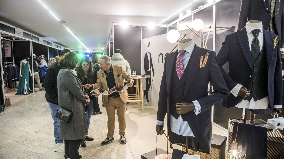 Las imágenes de la feria 'Cáceres de boda' en el Palacio de Congresos