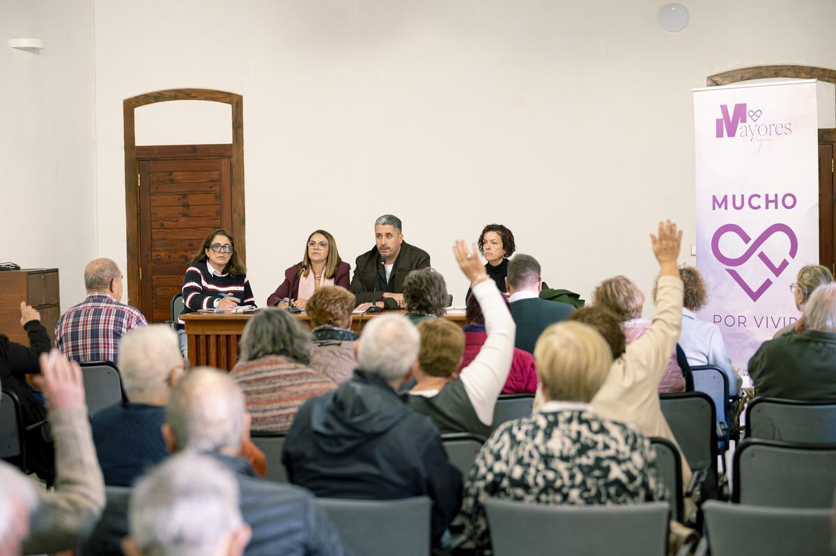 Primer pleno del Consejo de Mayores de La Laguna.